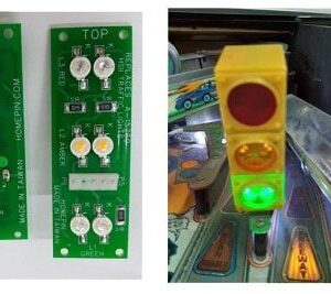 the getaway board traffic lights