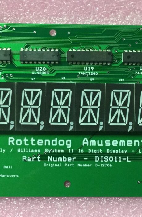 Williams System 9, 11, 11A, 11B and 11C MPU Board MPU9211 | Pinball Haus