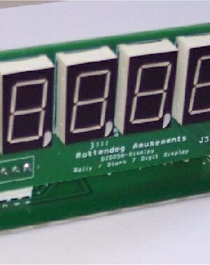 Bally / Stern 7 Digit Numeric W/tqo 6 Digit Display Set DIS058-2