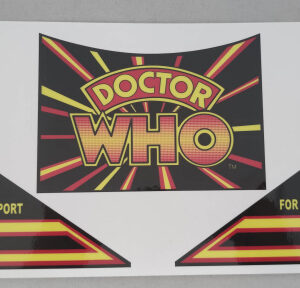 Apron decal set Dr Who