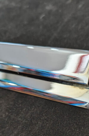 Playfield Glass Rear Chrome Channel Metal 03-8091