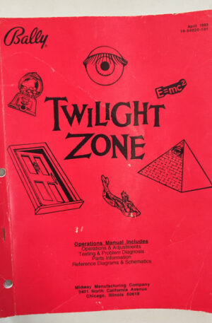 Twilight Zone Original Manual